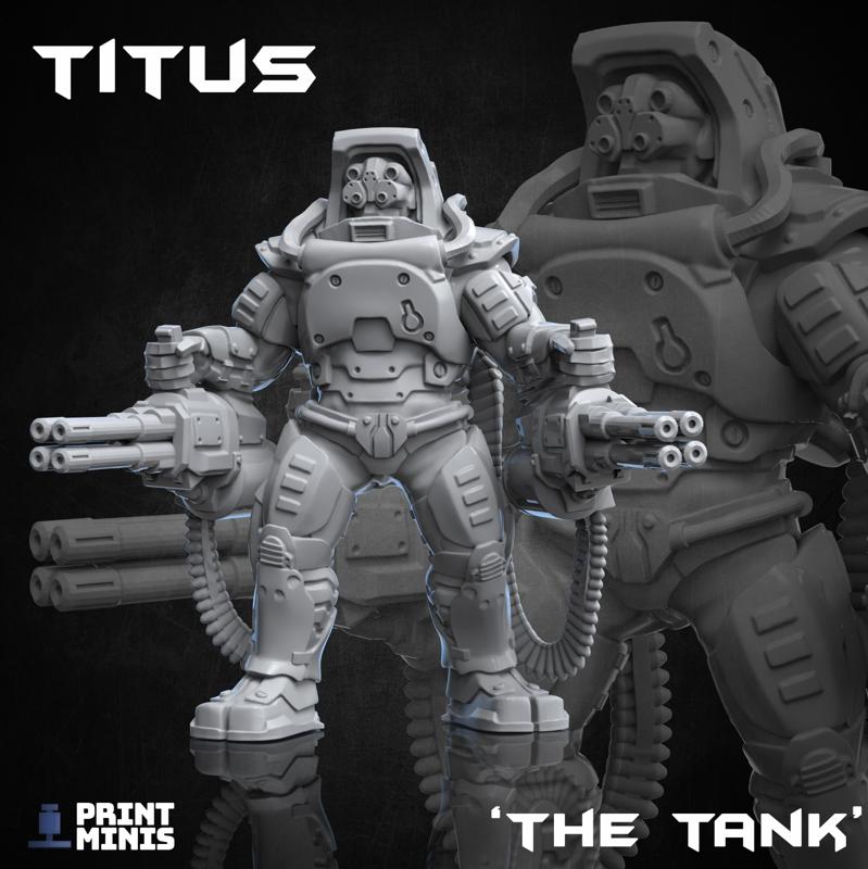 Titus 'The Tank' - Automata Collection