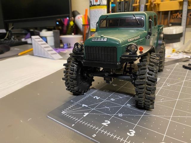 SCX24 Power Wagon Front Bumper