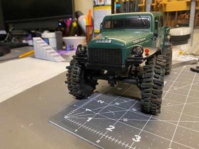 SCX24 Power Wagon Front Bumper