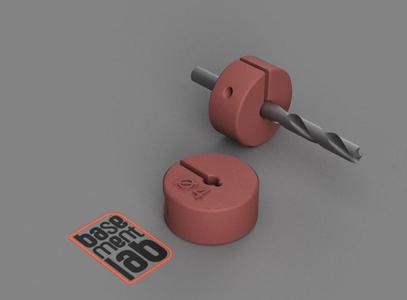 Drill Stopper 4mm diameter M3 Thread