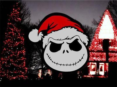 Skeleton Jack Santa - Lightbox
