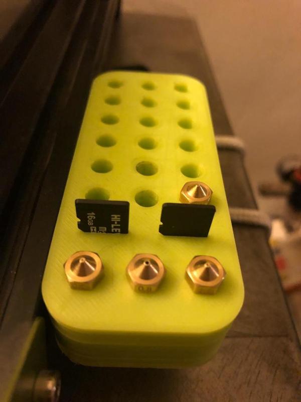 Nozzle And Sd Cad Holder