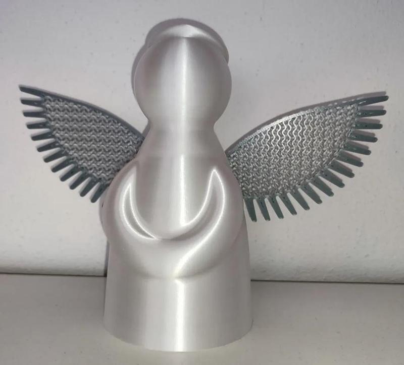 Simple Angel in Vase Mode / for Tealight or as Treetopper 