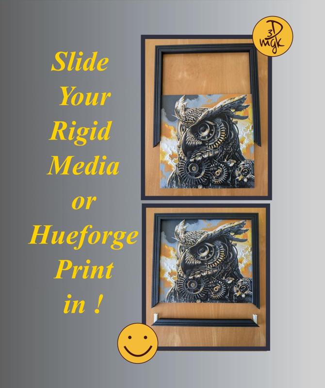 150 x 150mm Modular Picture Frame for Hueforge - TWIN SLOT