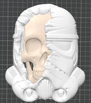 Storm Trooper skull 