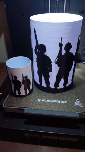 solder silhouette lantern.stl