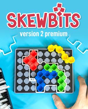 SKEWBITS v2.0 Puzzle Game // Premium Set + Problems 001-010