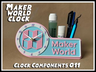 Clock Components 011 - Maker World Clock