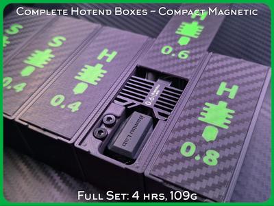 Complete Hotend Boxes - Compact Magnetic