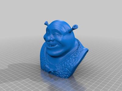 Shrek Bust