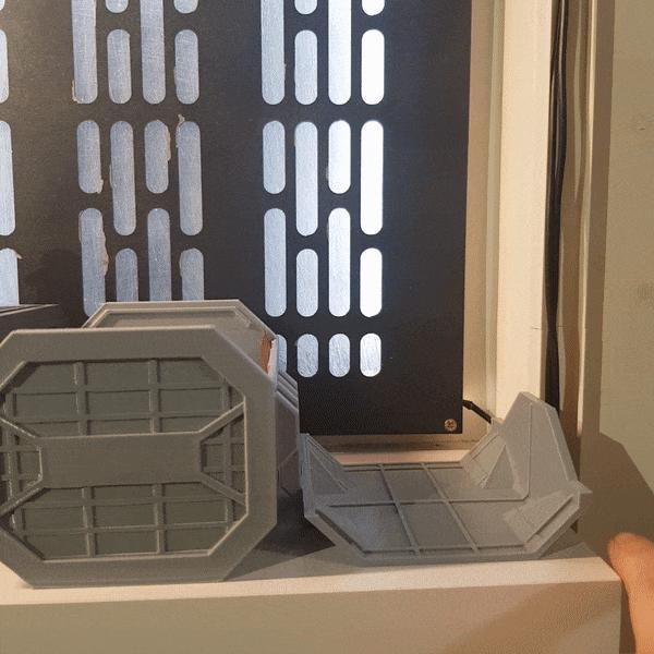Print-in-place Star Wars themed storage crate mini