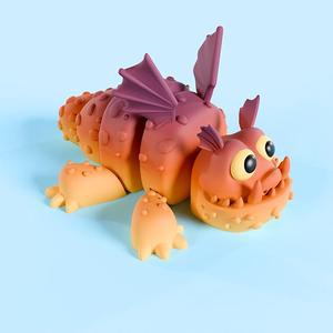 FLEXI GRONCKLE DRAGON ARTICULATED