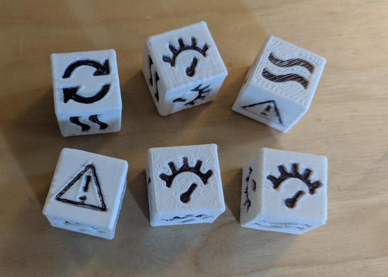 Gaslands - Dice and Tokens