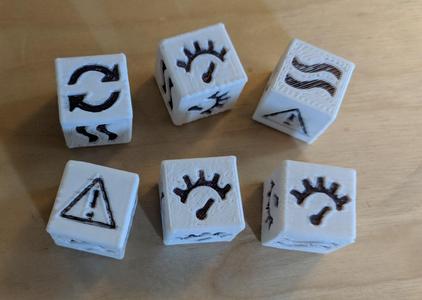 Gaslands - Dice and Tokens