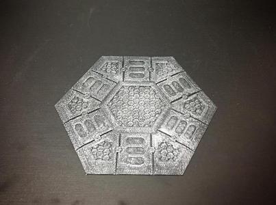 Sci-Fi Hex Flooring