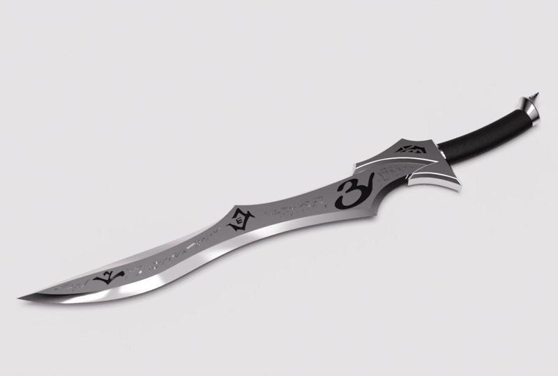 Seraph Blade Sword - Shadowhunters - 3D printable