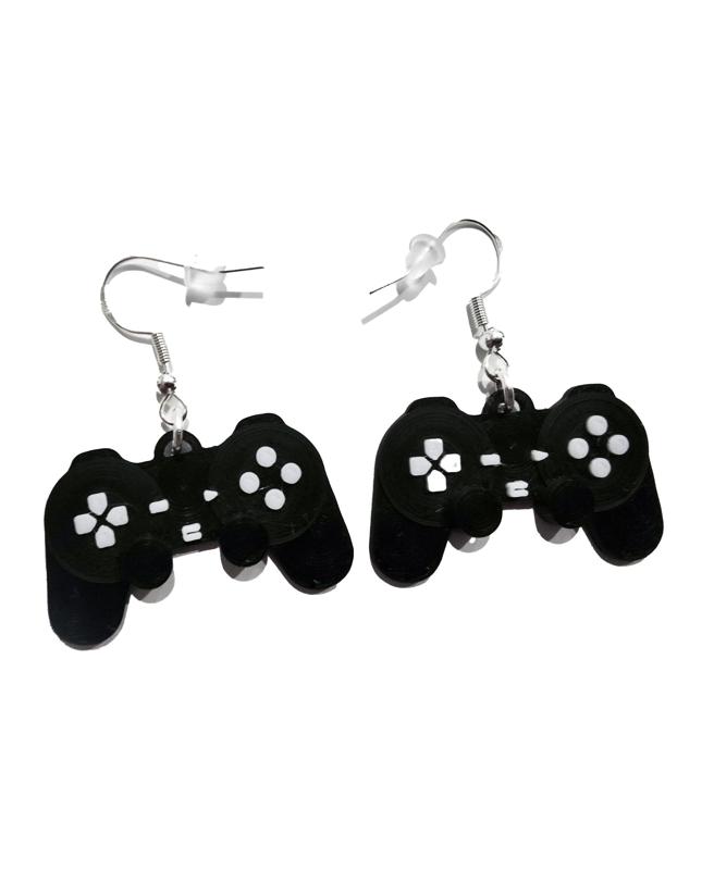 PlayStation Controller Inspired Earrings