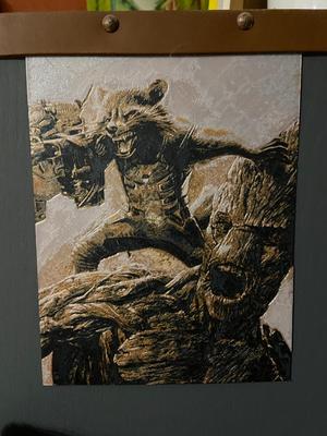 groot & rocket 