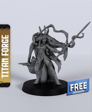 Witch - With Free Dragon  - 5e DnD Inspired for RPG and Wargamers