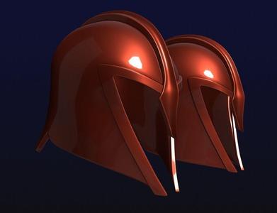 VGK inspired Knight or Troy Style Spartan helmet