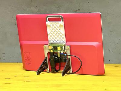 Raspberry Pi Zero Monitor Stand