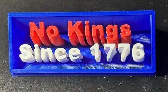 No Kings Since 1776