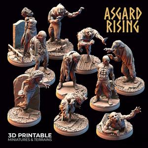 Zombies /EasyToPrint/ /Pre-supported/