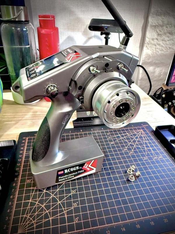 Radiolink RC6GS Alcoa wheel steering adapter for RC cars