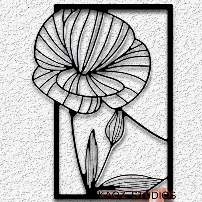 flower panel 1 of 4 wall art panoramic flowers wall decor scenery