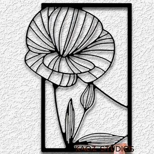 flower panel 1 of 4 wall art panoramic flowers wall decor scenery