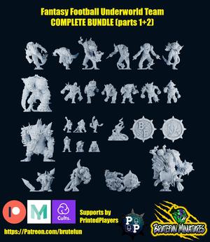 Fantasy Football Underworld Team - COMPLETE TEAM BUNDLE - PRESUPPORTED