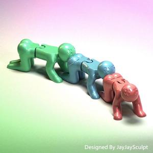 Articulated Human Centipede - No support