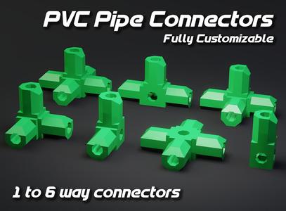 TinyWhoop Gates - PVC Pipe Connector For Any Size of Pipe