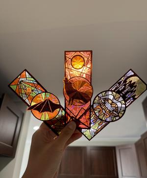 Stained Glass Bookmarks
