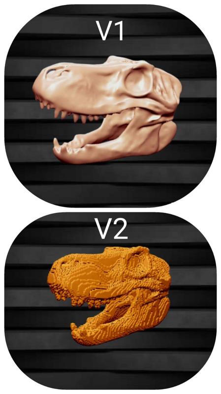 T-Rex Schädel