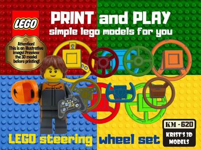LEGO steering wheel set