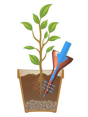 Flower pot funnel
