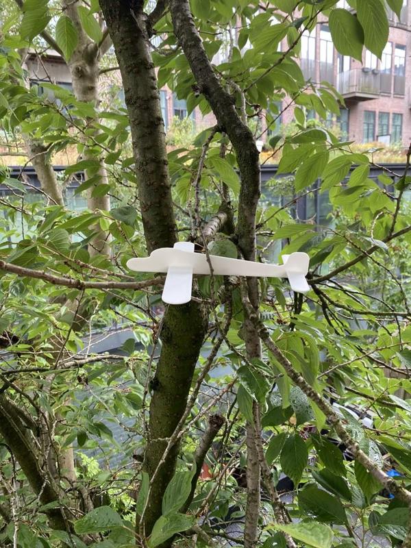 Flat pack plane glider