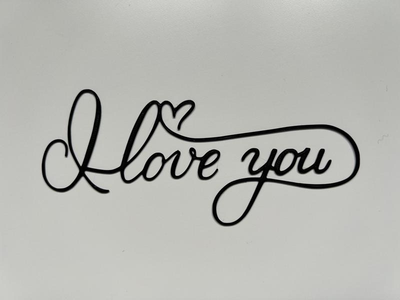 I Love You Wall Art #1