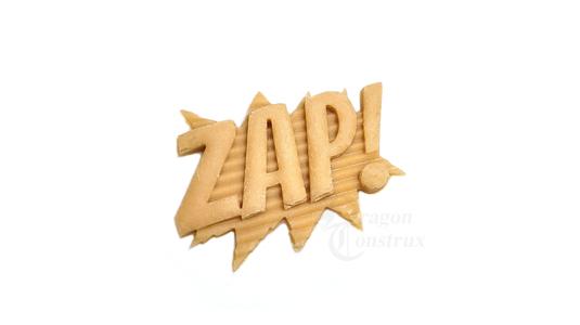 KABOOM!, BOOM!, ZAP!, and POW! 3D Comic Book Cookie Cutters