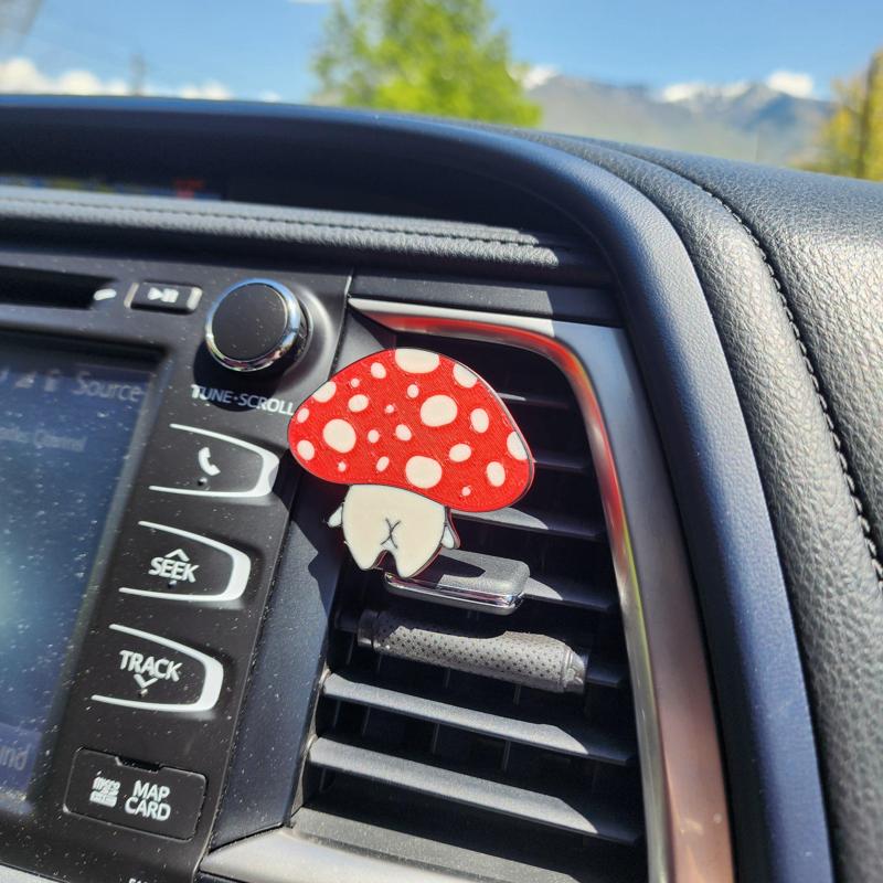 Mushroom Brothers - Keychains and Vent Clip Decor