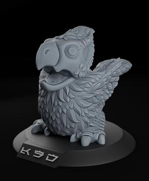 Monster Hunter - Seikret - Chibi Dragon Figure