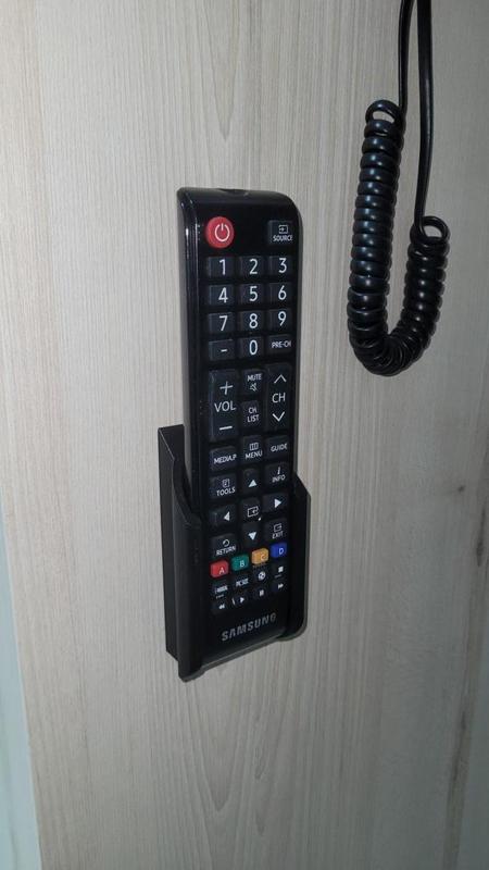 Suportes de parede para controle remoto de TV Samsung e aparelho da NET