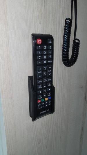 Suportes de parede para controle remoto de TV Samsung e aparelho da NET