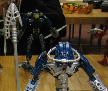 Bionicle toa Hahli inika Harpoon prototype toa tool