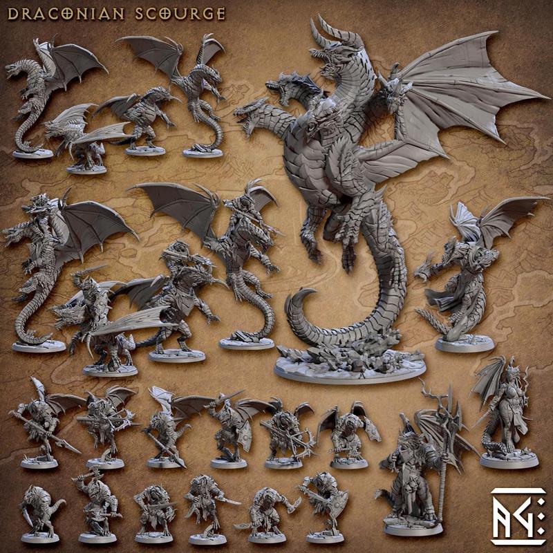 Draconian Scourge (Complete Set - 50)