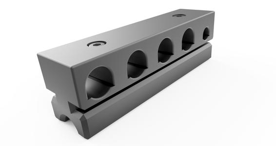Einzelader-Stromkabelhalter für C-Schiene (Single-core power cable holder for C-rail)
