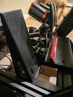 Dead Pedal for Sim Racing Rig