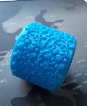 Texture Rollers Floral - middle sized n.17 - FREE 