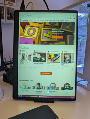Vertical Portable Monitor stand